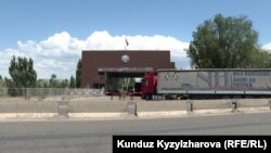 "Кең Булук авто жол" өткөрүү жайы аркылуу бош унаалар өтөт. 7-июнь, 2023-жыл