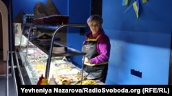 Тетяна у «Їдальні українського смаку»