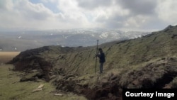 Өзгөн рйонундагы көчкөн жер, 22-март. 2023. 