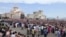 Nagorno-Karabakh - Thousands of people rally in Stepanakert, July 14, 2023.