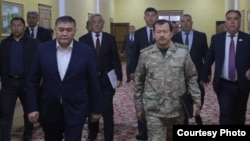 Перегоры делегаций Таджикистана и Кыргызстана. Бустон, 16 октября 2023  