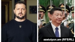 Ուկրաինայի նախագահ Վլադիմիր Զելենսկի, Չինաստանի նախագահ Սի Ծինպին