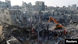 Գազան օդային հարվածներից հետո, 25 հոկտեմբերի, 2023թ.