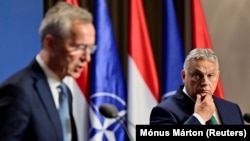 Йенс Столтенберг и Виктор Орбан
