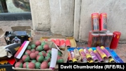 Пиротехнические материалы. (Иллюстративное фото)