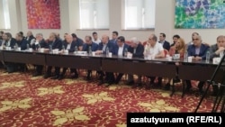 Քաղաքական կուսակցությունների ներկայացուցիչների հանդիպումը Բագրատ սրբազանի հետ, Երևան, 18-ը մայիսի, 2024թ․