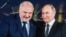 Уладзімір Пуцін і Аляксандар Лукашэнка. 27 студзеня 2024 году
