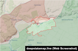 Мапа проєкту DeepState станом на 23 травня 2024 року