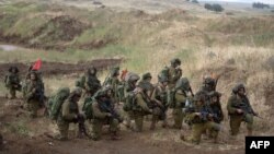 سربازان اسرائیلی در جنگ با گروه تندرو حماس 