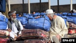 توزیع کمک های بشری برای افراد دارای معلولیت در ولایت قندهار