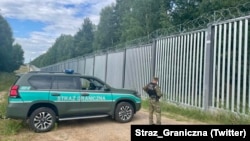 Архіўнае ілюстрацыйнае фота. На польска-беларускай мяжы, 2023 год