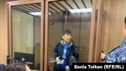 Марат Жыланбаев сот залында. 31-октябрь, 2023-жыл