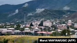 Արցախ - Ադրբեջանական զինուժի հրետանային հարվածները Ստեփանակերտի մերձակայքում, 19-ը սեպտեմբերի, 2023թ.