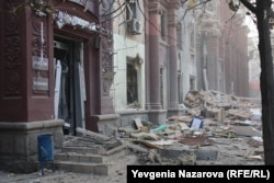 Наслідки російського обстрілу у Запоріжжя, жовтень 2023 року