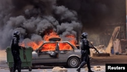 Дакардагы башаламандык. 1-июнь, 2023-жыл. Сенегал. 