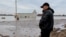 Kazakhstan - floods in northern Kazakhstan, Oral or Uralsk region - screen grab Kazakh Service