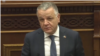 Armenia - Vassilis Maragos, head of the EU Delegation in Yerevan, speaks during an Armenian parliamentary hearing, April 4, 2024.