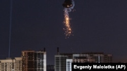 Украинаның һава һөҗүменнән саклану системы Русиянең Киевка һөҗүм иткән Shahed (Герань) дронын бәреп төшерә, 30 май 2023