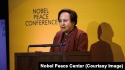 شیرین عبادی وکیل مدافع و بنیانگذار کانون مدافعان حقوق بشر در ایران