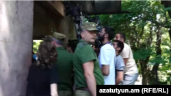 ԱԺ մուտքը Դեմիրճյան փողոցի, 13-ը հունիսի, 2024թ․