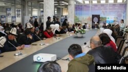 “Улуу мурас” китебинин бет ачар аземи. 18.04.2023-ж.