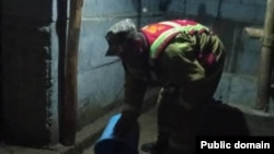 Жалал-Абадда сел каптаган үйлөрдүн бири. Иллюстрациялык сүрөт.
