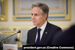 Энтони Блинкен в Киеве, 14 мая 2024 года