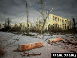 Знищений Росією і окупований Маріуполь. Січень 2024 року