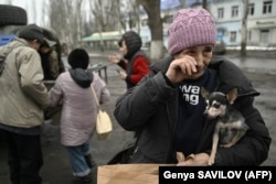 Эвакуация жителей Бахмута 3 апреля