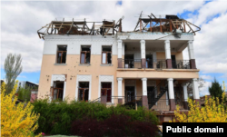 Зруйнований російськими ударами Музей імені Архипа Куїнджі в Маріуполі. 2022 рік