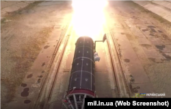 Испытания двигателя ракеты "Сапсан", 2018 год