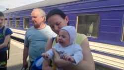 Kherson Residents Evacuated As Floodwaters Rise 