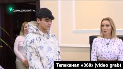 Пилип Головня та уповноважена президента РФ з прав дитини Марія Львова-Бєлова