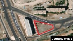 Мыйзамсыз берилген жер тилкеси. Сүрөт УКМКга таандык.