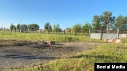 Місце падіння одного з дронів у Наро-Фомінському районі Московської області, Росія, 21 червня 2023 року