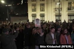 Акция в поддержку задержанного в Тбилиси