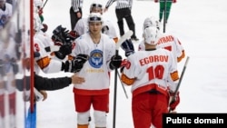 Кыргызстандын хоккей боюнча улуттук курама командасы.