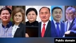 Талант Иманов, Нурия Кутнаева, Гүлнара Баатырова, Алымкадыр Бейшеналиев, Каныбек Иманалиев, Уланбек Усеков. Коллаж.