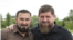 Уполномоченный по правам человека в Чечне Мансур Солтаев и Рамзан Кадыров