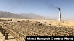 کوره خشت سازی در ولایت کاپیسا