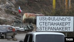 Խաղաղապահները Ստեփանակերտում, դեկտեմբեր, 2020թ․