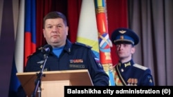 Командувач 1-ї армії протиповітряної і протиракетної оборони спеціального призначення генерал-майор Костянтин Огієнко