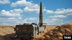 «Іскандер-М» на полігоні Капустин Яр в Астраханській області РФ, 2020 рік