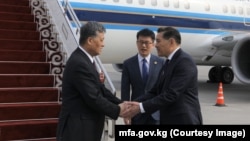 Кытайдын Шинжаң-Уйгур автономиялуу районунун партиялык комитетинин катчысы Ма Синжуй. Бишкек, 30-март, 2023-жыл.