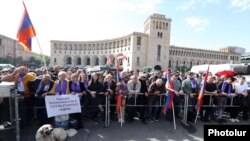 «Տավուշը հանուն հայրենիքի» շարժման հանրահավաքը Հանրապետության հրապարակում, 26-ը մայիսի, 2024թ.