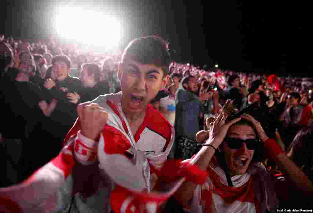 Теперь сборная Грузии и вся страна готовится к матчу 1/8 финала против Испании. Он состоится 30 июня в Кельне