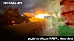 Росія намагається атакувати Часів Яр прямо і одночасно заходити з флангів