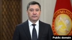 Kyrgyz President Sadyr Japarov (file photo)