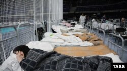 Белгороддун коопсуз жайгаларга жайгаштырылган тургундары.