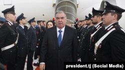 Эмомали Рахмон 22 апреля прибыл в Рим